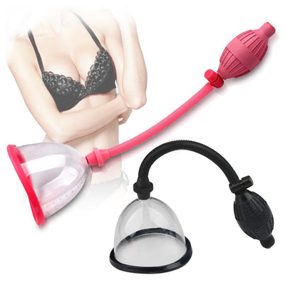Single Manual Vacuum Pump Breast Suction Enlargement Boob Enhancement Sucker Lifting Vacuum Suction Cupping Suction