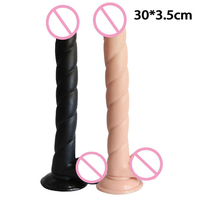 Spiral Long Dildo Realistic Penis Adult Masturbator Sex Toys for Women Erotic Suction Cup Dildos Fake Big Dick Sex Products
