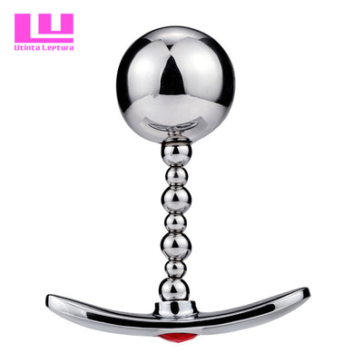 Stainless Steel Anal Beads Prostate G-spot Massager Butt Plug Metal Vagina Kegel Ball Anal Sex Toys for Women Men Sex Products
