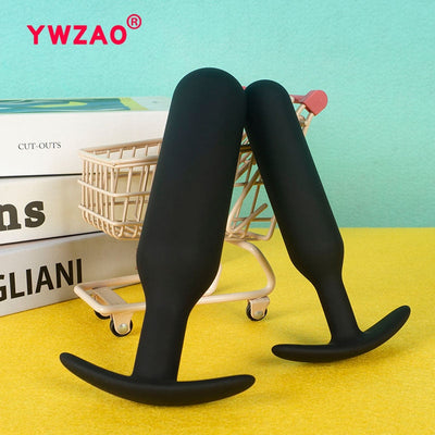 YWZAO Adult Silicone 18+ Tools 18 Anal Ass Shop But Toyes Butt for Woman Training Kit Sex Toys Females Sexy Plugs Men G38
