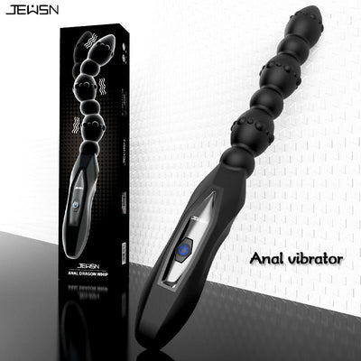 anal Vibrator sex toys for woman anal Silicone USB charging anal beads Male prostate massage anal balls gay prostate  anal toy